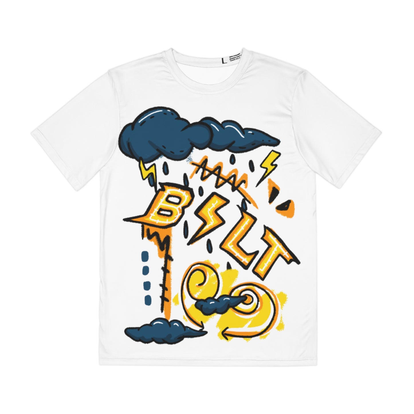 Stormy Bolt T-Shirt (WHITE)