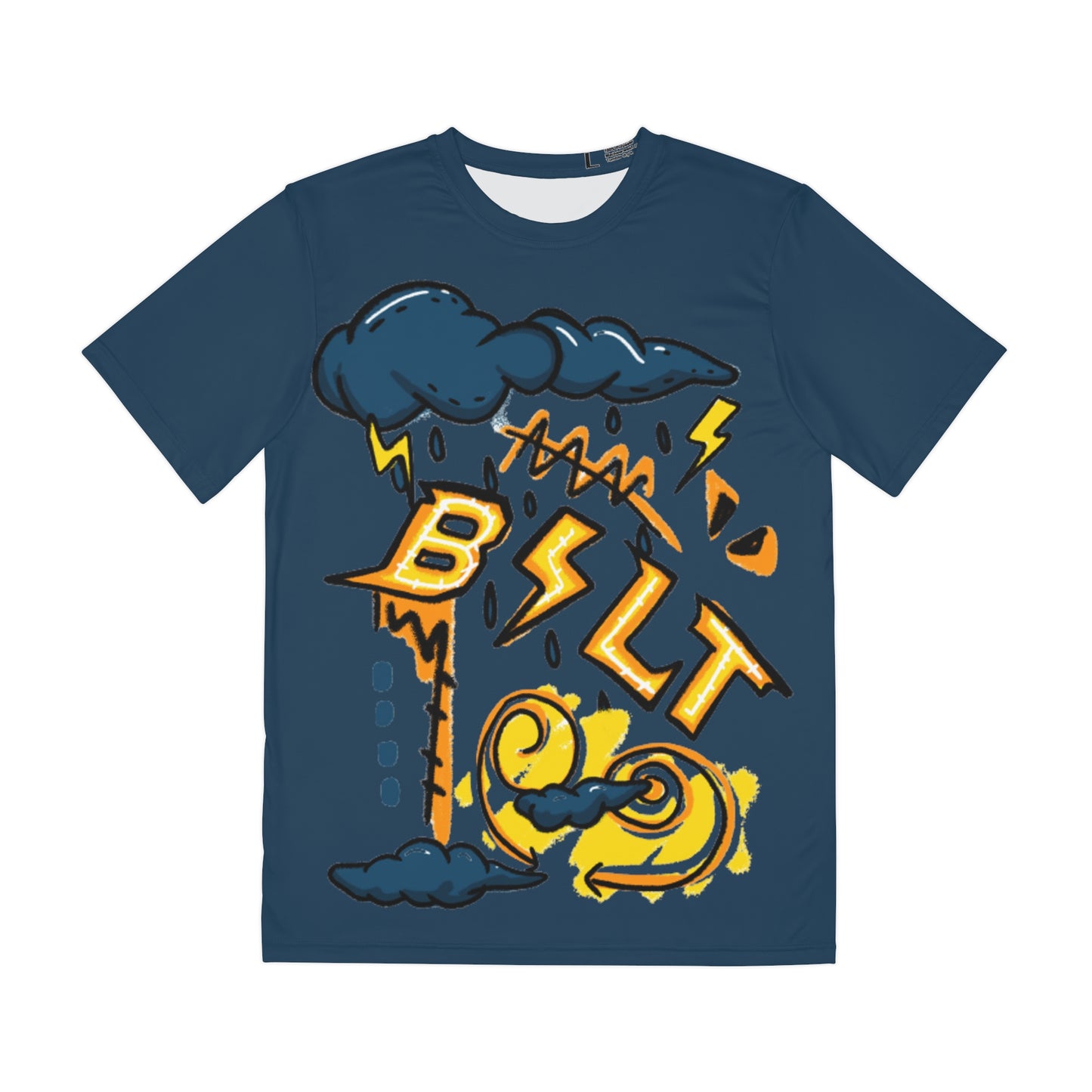 Stormy Bolt T-Shirt (NAVY BLUE)