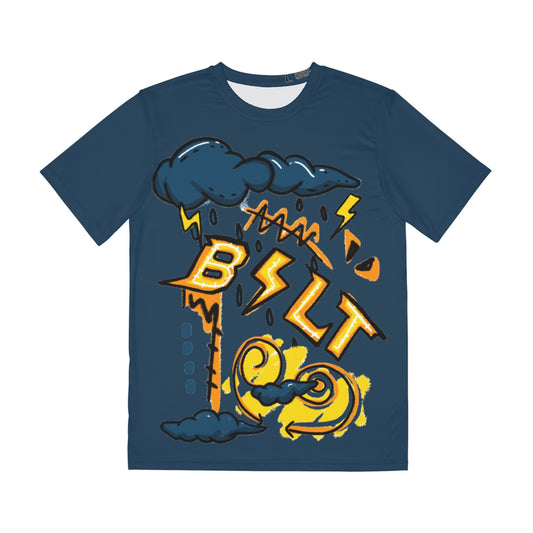 Stormy Bolt T-Shirt (NAVY BLUE)